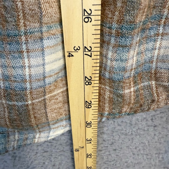 Marmot Blue and Tan plaid flannel xxl - Picture 8 of 10
